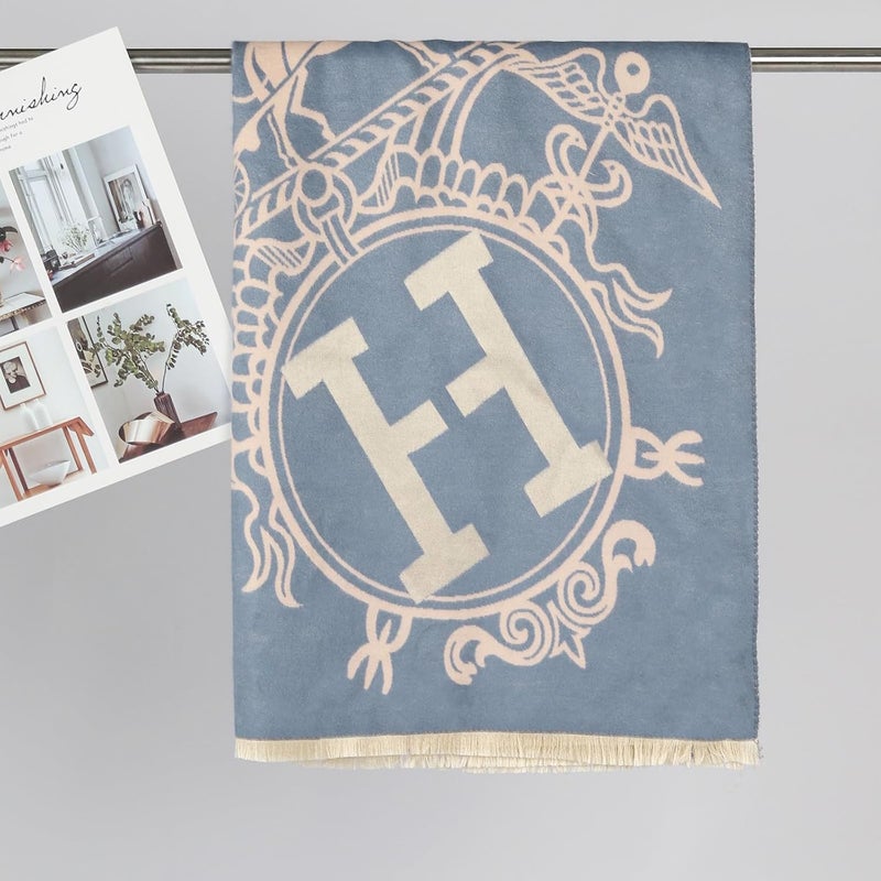 EXTREE Scarfs for Women Pashmina Silky Shawl Wrap for Evening Dressing Blanket Open Front Poncho Cape - Image 3